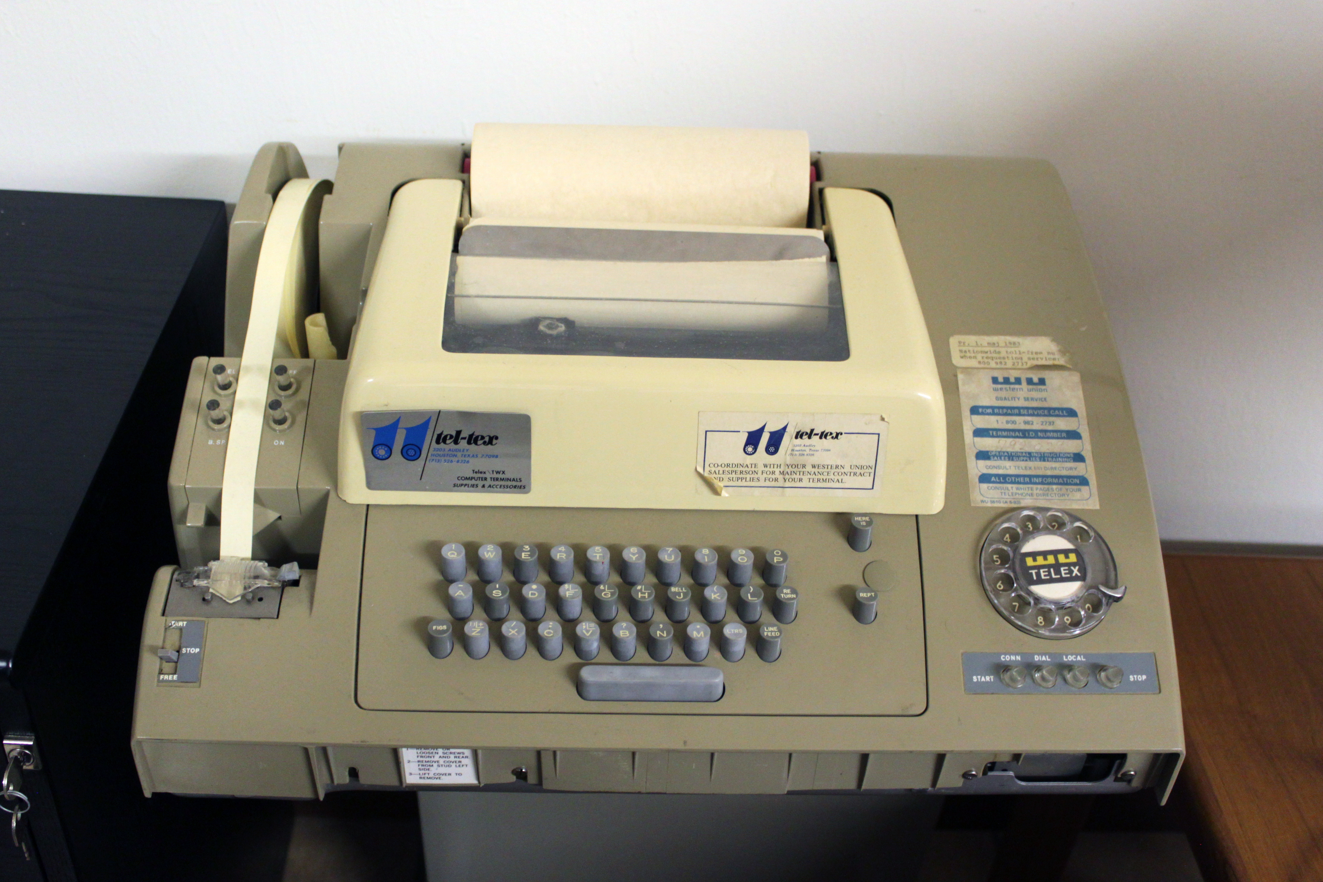 Telex machine ASR 32