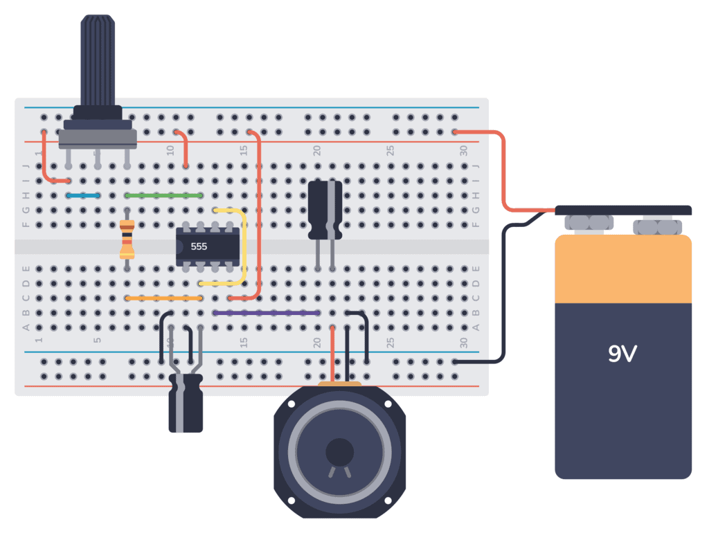metronome breadboard